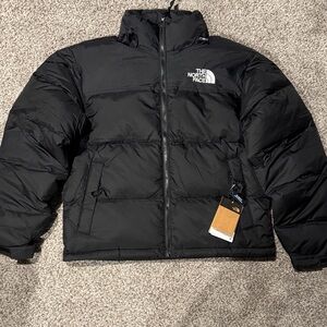 The North Face Men's Classic Black Puffer Coat Retro Nuptse